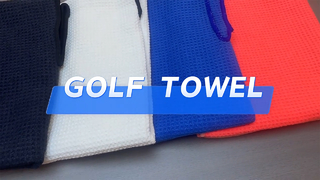 गुणवत्ता माइक्रोफाइबर गोल्फ तौलिया कस्टम लोगो